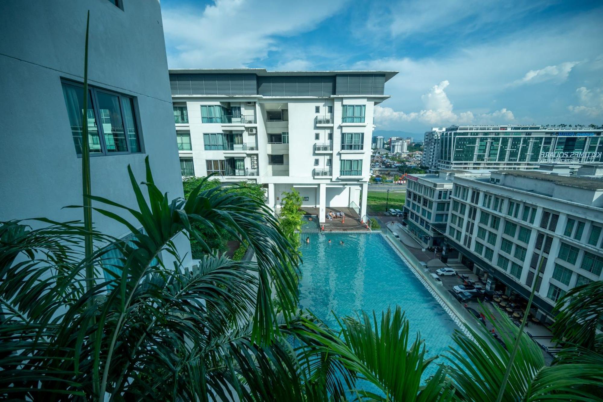 Ritz Residence @ Imago Loft B 7Th Floor Kota Kinabalu Oda fotoğraf